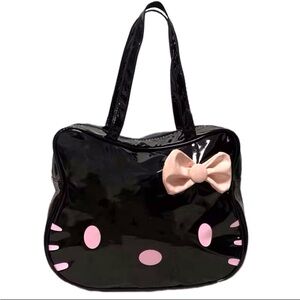 Hello Kitty Glossy Tote Bag – Waterproof & Stylish